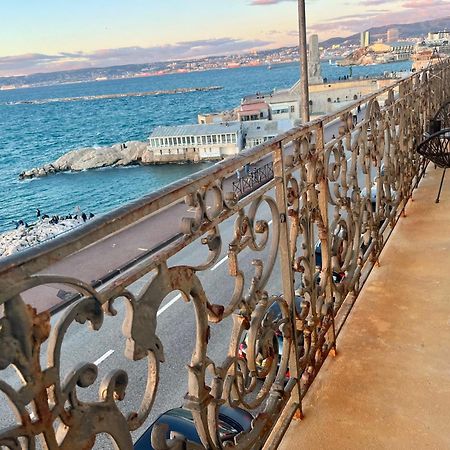Appartement Sur La Corniche Kennedy Face A La Mer Marseille Eksteriør bilde